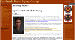 Desktop Screenshot of calbraininjury.com